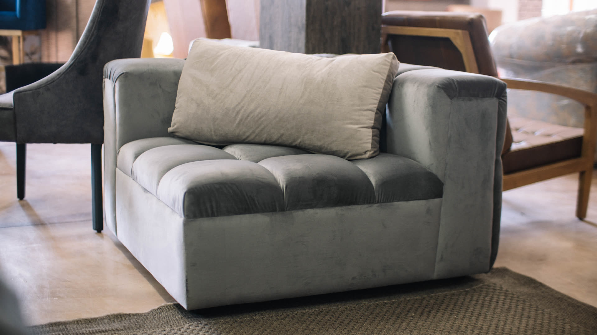 D3 custom upholstered chair