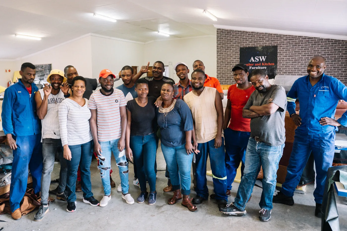 D3 furniture production team