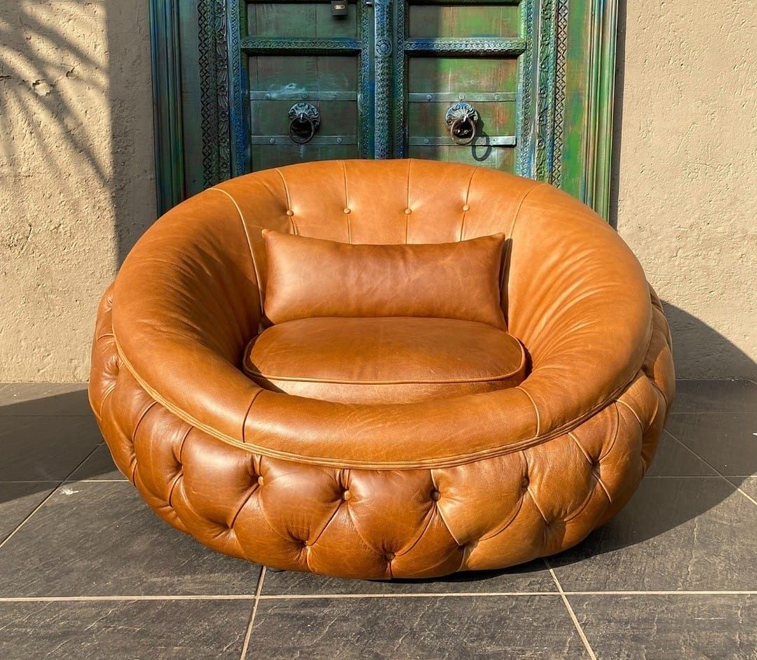 Buttoned Nest Chair