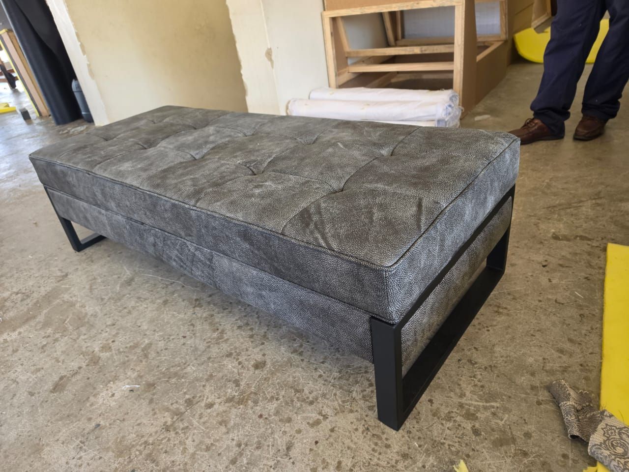 Maranatha Charcoal Bench